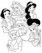 Desenhos de Princesas da Disney para Colorir ~ Desenhos para Colorir (desenhos de princ esas da disney para pintar )
