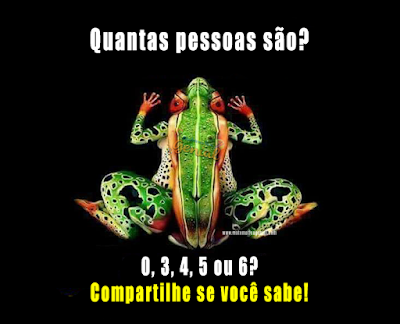 Sapo - Quantos pessoas são? 0,3,4,5 ou 6?