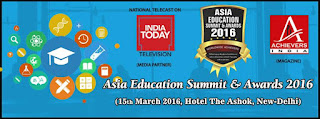 Mahendra Educational Pvt. Ltd. Bags Asia Education Award 2016