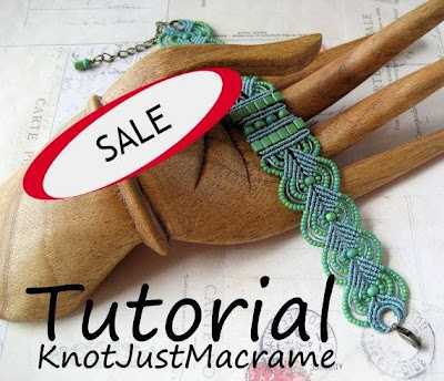 Micro Macrame tutorials on sale at www.knotjustmacrame.etsy.com this weekend