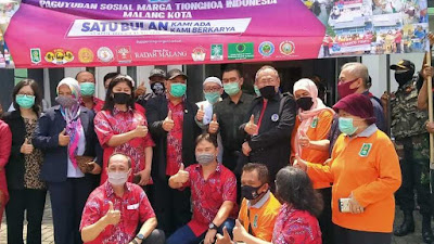 Jaga Keseimbangan Hidup, Wawali Malang Puji PSMTI Bantu Sosialisasi PPKM