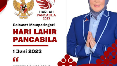  Sambut Harlah Pancasila, Sesilia Anwar Serukan Semangat Persatuan