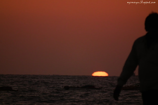 sun, sunsets, goa, baga beach, sea