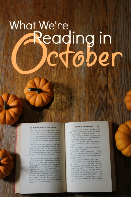 What We're Reading in October 2020 #homeschool #kidlit #readaloud #homeschoolreaders