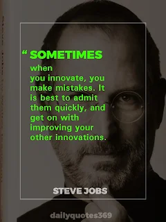 steve jobs inspirational quotes in english