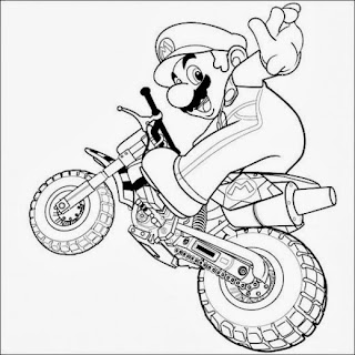 Mario and Luigi Printable Coloring Pages