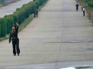 Soldiers Hitchhiking