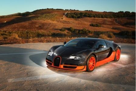 Bugatti Veyron Super Sport futuristic side