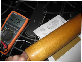 Stovetop toner transfer using hotplate at 175 Celsius and rolling pin