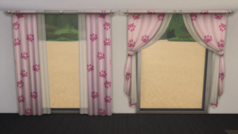 The Sims 4 Window Coverings