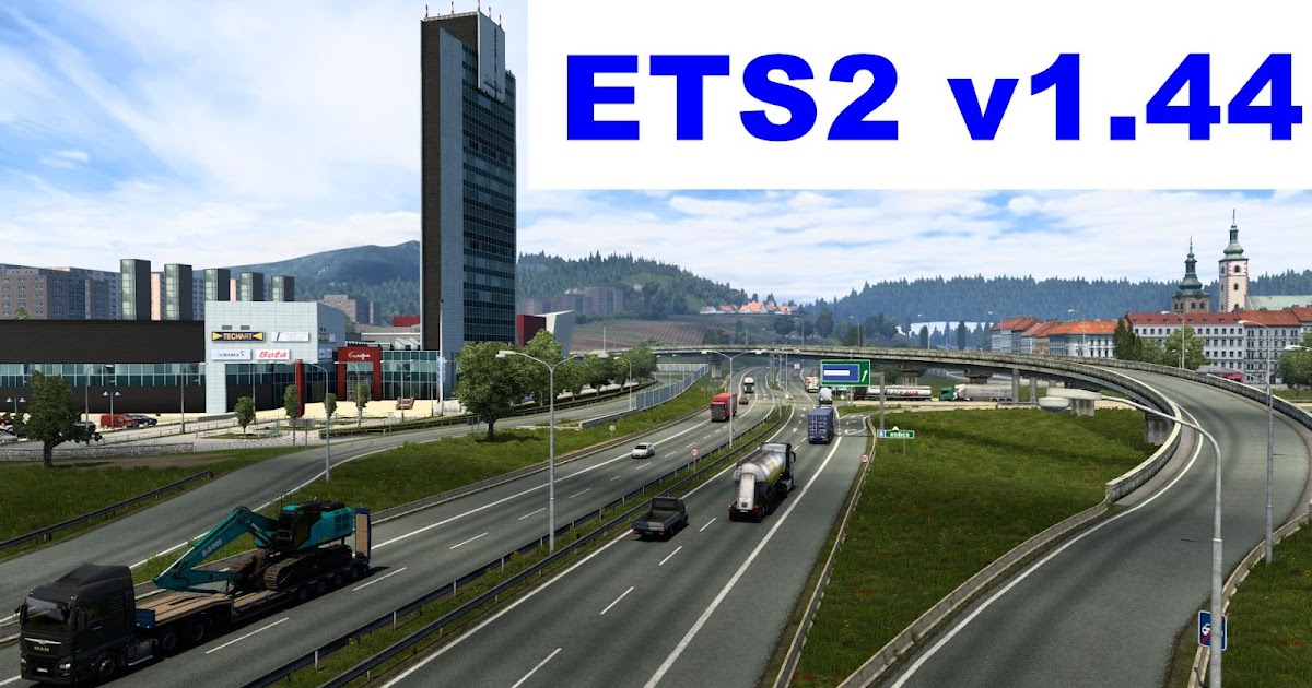 ETS 2 V1.44.1.7s + Full DLC - Team DBCS