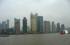 Shanghai skyline in daytime
