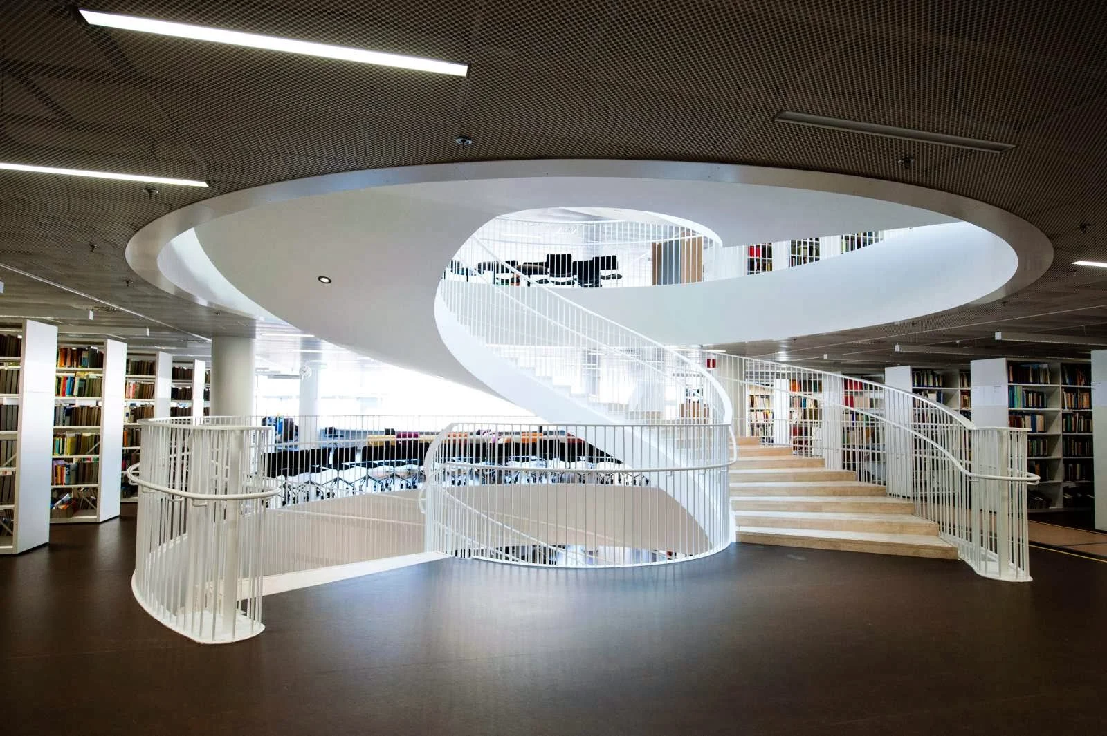 Helsinki University Main Library by Anttinen Oiva Architects