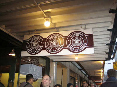 The Very First Starbucks in Seattle