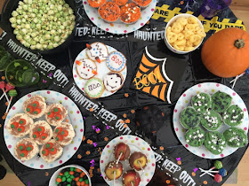 Halloween party snacks