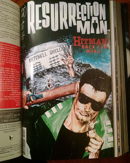 Resurrection Man Custom Bound Comics, Andy Lanning, Dan Abnett, Butch Guice, Justice League, Hitman, Body Doubles, 