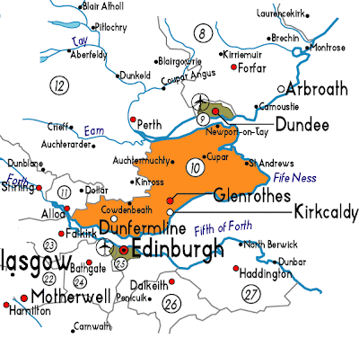 Map of Fife City Area