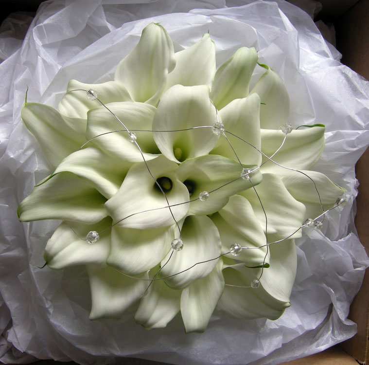 Jemma's wedding bouquet, a