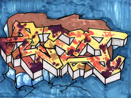 graffiti a