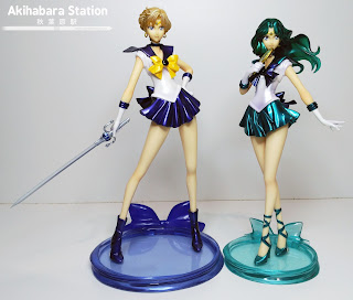 Reseña de los "Figuarts Zero Sailor Uranus y Sailor Neptune" [Tamashii Nations].