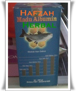 madu albumin ikan gabus murah di hafzah herbal