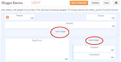 Page Navigation Widget 