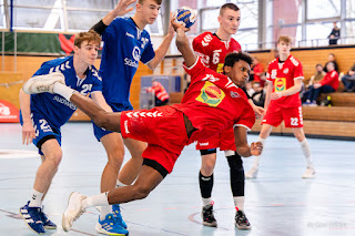 Sportfotografie DHB Handball Deutschland Cup Sportforum Berlin