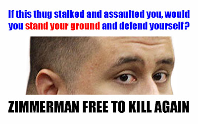 George Zimmerman 'not guilty'