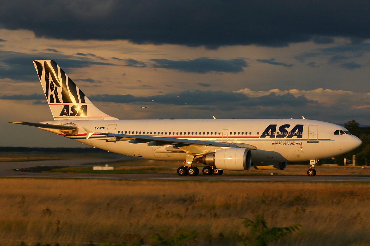 Eastwings: A310-308 * ASA African Safari Airways * 5Y-VIP