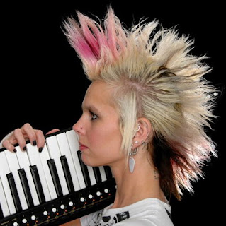 punk hairstyle