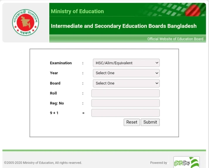Ssc Education Boards Results