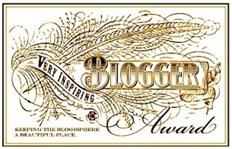 Very inspiring blog award