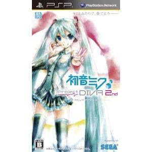 PSP Hatsune Miku Project DIVA 2nd