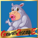 Games2Escape Pretty Hippo Rescue