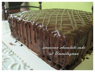 Jom makan: American Chocolate Cake
