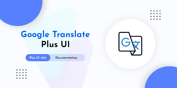 Cara Setup Google Translate di Template Plus UI