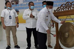 Abdul Gani Kasuba Resmikan Blue Print PPM Usaha Pertambangan di Halmahera Utara