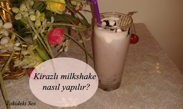 Kirazlı Milkshake Tarifi