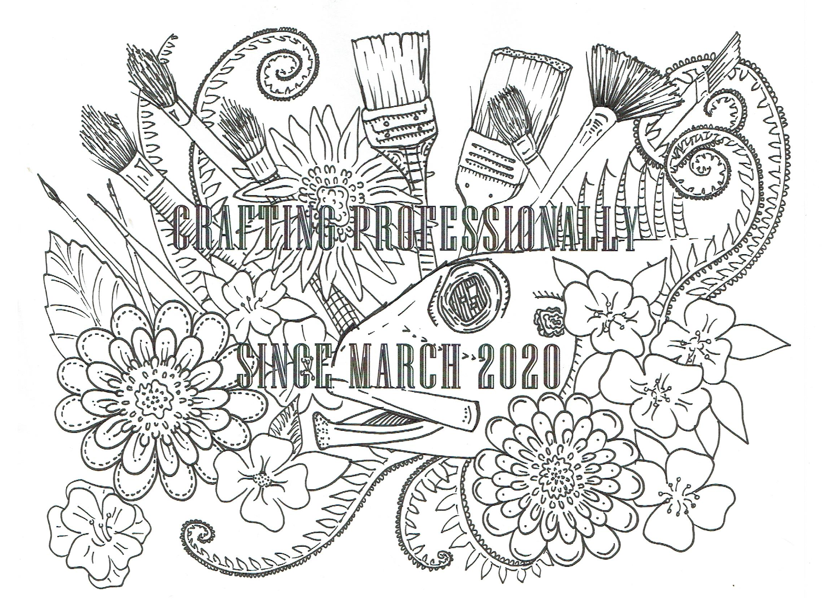 Download Morgan Golding : Quarantine Coloring Page Project 16 and 17