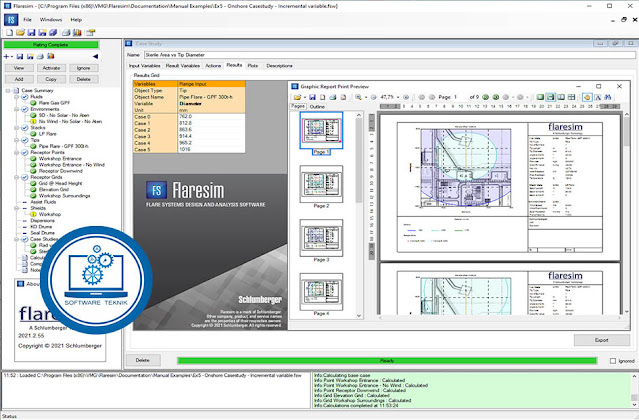 Schlumberger Flaresim 2021.2.55