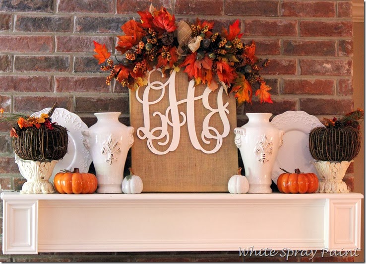 Fall Mantel 2013