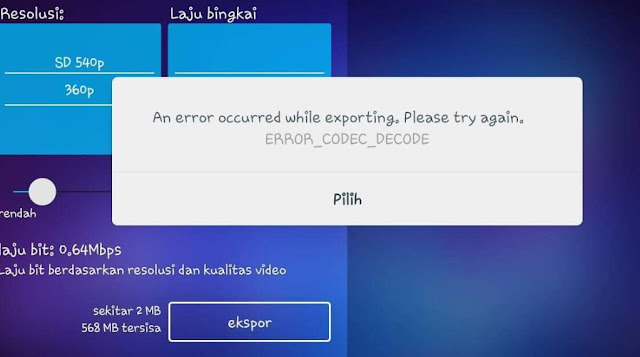 5 Penyebab Kinemaster Tidak Bisa Save & Export Video