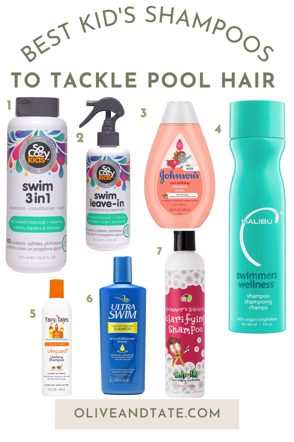 Best Kid's Shampoos To Tackle Pool Hair