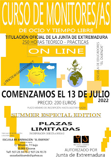 SUMMER EDITION CURSO DE MONITORES/AS DE OCIO Y TIEMPO LIBRE