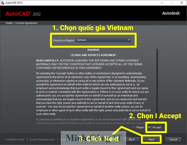 Tải AutoCad 2012