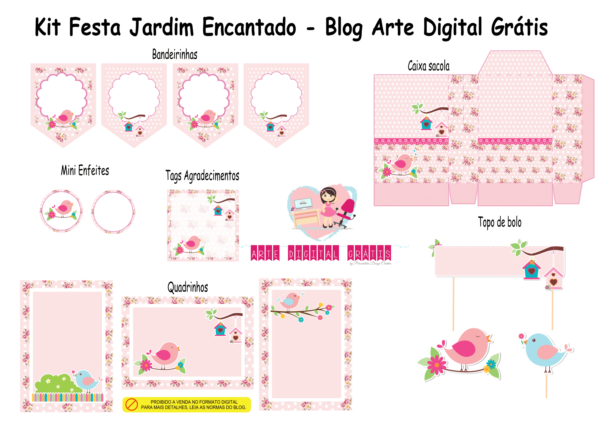 Um Blog com Kits Personalizados gratuitos de vários temas e muitas  novidades para sua fes…