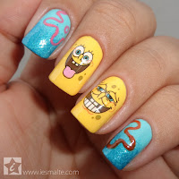 Unhas Decoradas - Bob Esponja