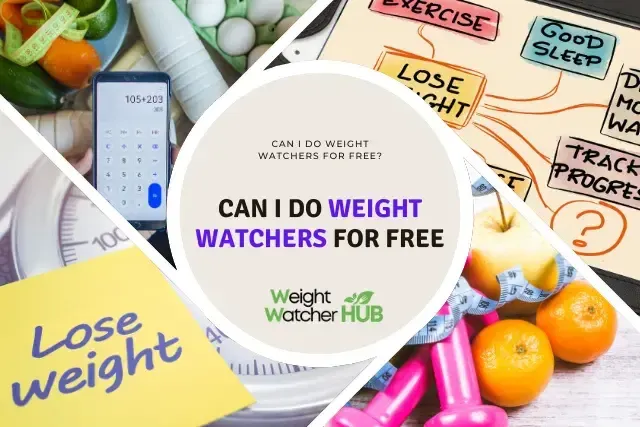 Weight Watchers without subscription