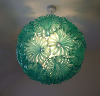 Cola 30 - Plastic Bottle Ceiling Light ( $758.16 USD )