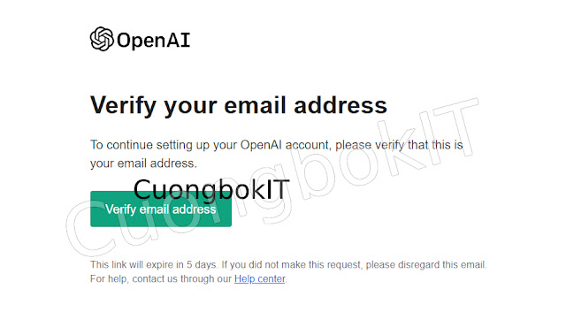 Cách Tạo Tài Khoản ChatGPT OpenAI Miễn Phí Tại Việt Nam - CuongbokIT